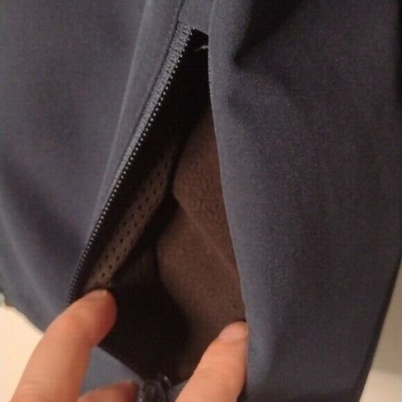 Black Diamond Grey Blue Soft Shell Midweight Winter Jacket Men Medium - Picture 9 of 12